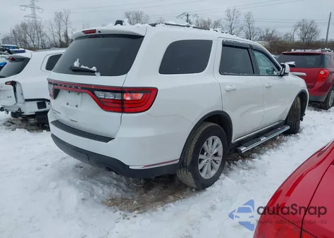 2014 Dodge Durango Sxt z USA, uszkodzony, nr VIN 1C4RDJAG6EC971555